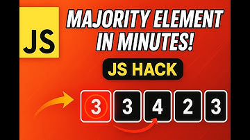 Find the Majority Element in Minutes with this Easy JavaScript Hack
