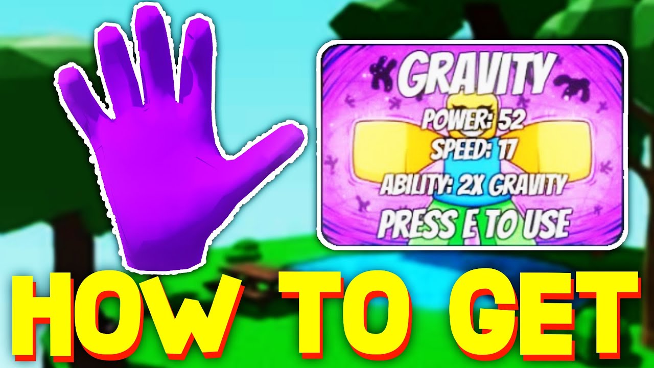 How To Get and Use Gravity Glove in Slap Battles
