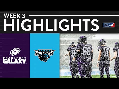 Wrocław Panthers Vs. Frankfurt Galaxy Week 3 | Game Highlights | European League of Football 2021