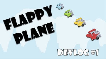 FLAPPY PLANE - MAIN MENU - UNITY DEVLOG #1