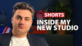 How I shoot my YouTube videos | Inside my new studio #shorts