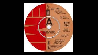 Berni Flint  - Only Me 1979 Resimi