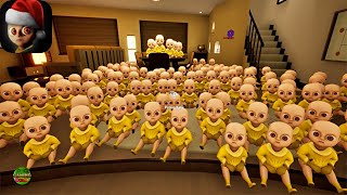 Playing Against 1000 Baby | Gameplay Walkthrough The Baby In Yellow HD