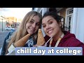 a chill day in college vlog