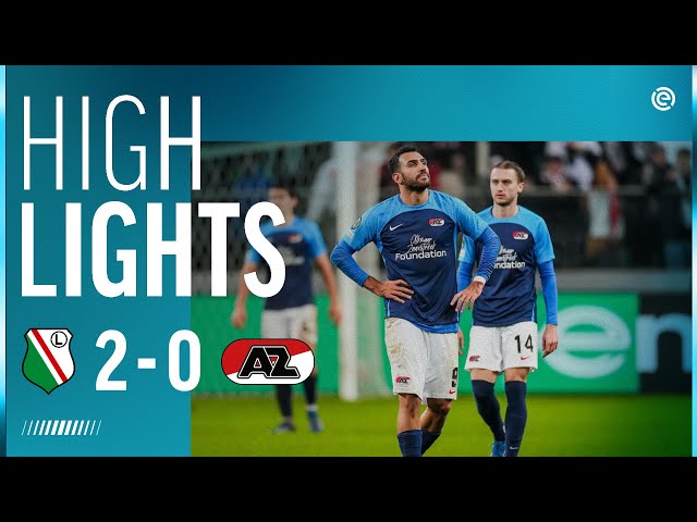 Highlights Legia Warschau - AZ | Conference League