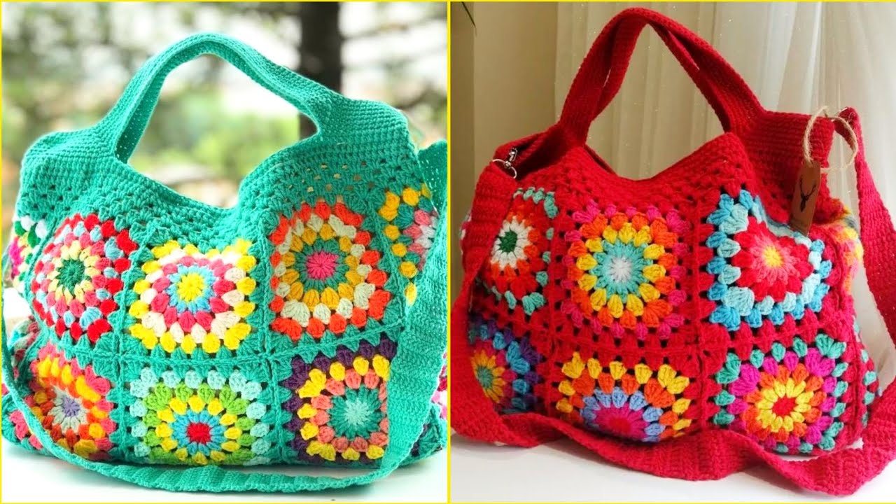 Very Impressive And Innocent Ladies Handbags Patterns Crochet Granny ...