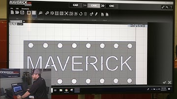 How to use the CAM View Toggles with the MaverickCNC CAD/CAM/CNC Software