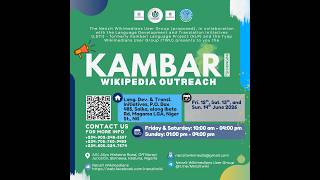 Kambari Wikipedia Outreach - DAY 2D