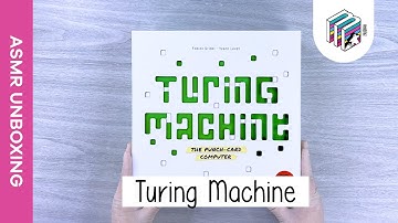 Turing Machine [ASMR Unboxing]