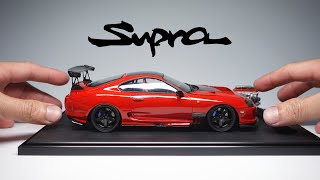 How To Build A Toyota Supra Ridox Kit. 1/24 Scale Model Car