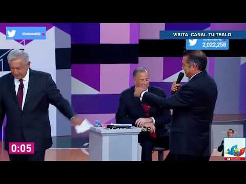 El Bronco logra que AMLO abrace a Meade y Anaya del PRIAN Mafia del Poder Video