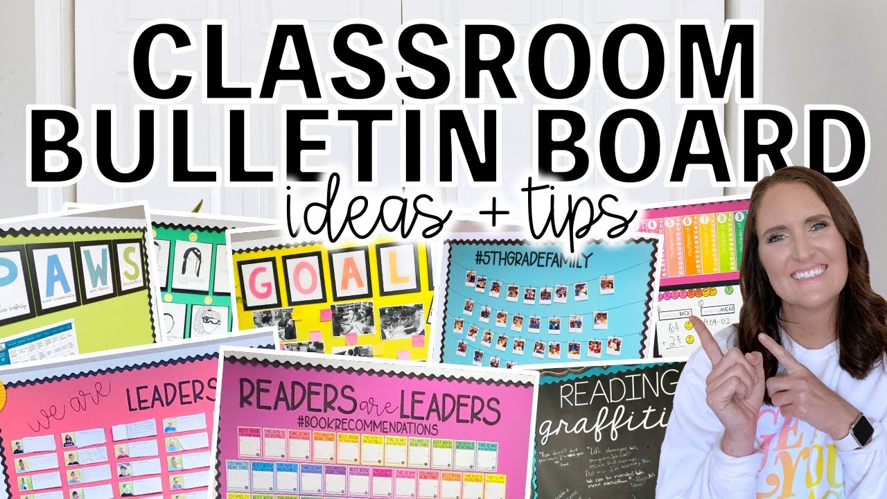 10 Eye-Catching Bulletin Board Assembly Tips - Lucky Little Learners