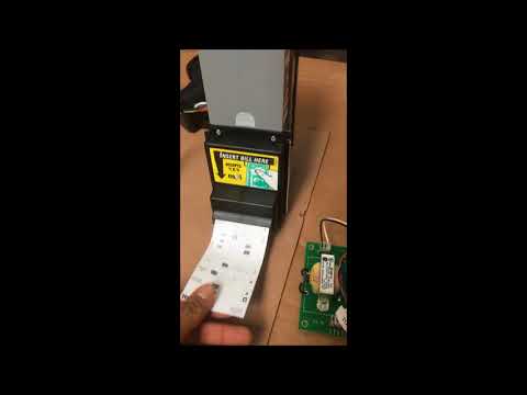 hitting reset bill acceptor reset video