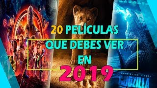 20 PELÍCULAS que debes ver en 2019  🎬 Butacapop Studio