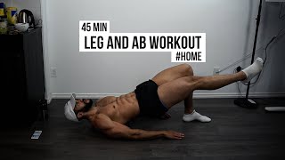 At Home Leg and Ab Workout #5 | Lower Body and Core Workout screenshot 4