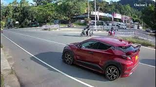 Caught on CCTV Camera | Kegalle Road Accident