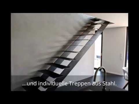 Individuelle Treppen aus Stahl - exklusive Stahltreppen.