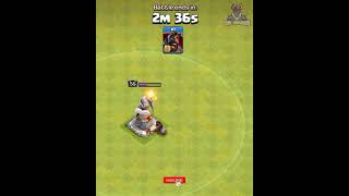 Hog Glider Vs Grand Wardon 😂...#Shorts#Shortsvideo#Clashofclans