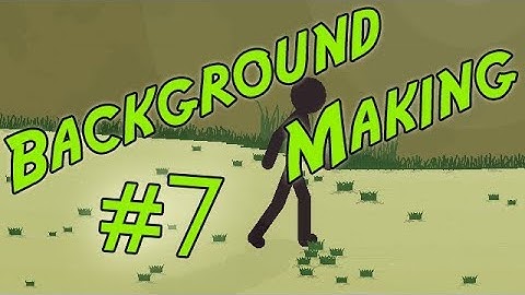 ✎ Background Making #7 - TIME LAPSE - Pivot Stickfigure Animator
