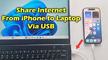 How to share internet from iPhone to pc via usb cable