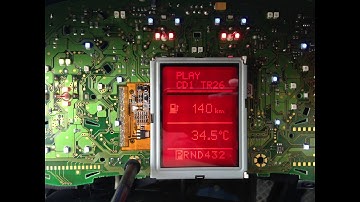 MFA LCD Replacement | Passat B5.5 3BG, Golf, Jetta, Bora, Audi A3, A4, A5, A6, Skoda Octavia, Superb
