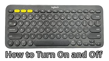 How to Turn On and Off Logitech K380 Bluetooth Keyboard - Full Guide