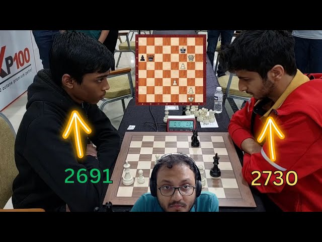 Vidit Gujrathi Vs Praggnanandhaa, An Exciting Chess Battle in 2023