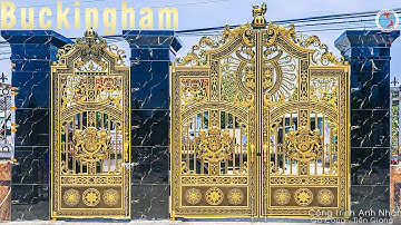 Công trình cổng nhôm đúc tại Gò Công, Tiền Giang #congnhomducgiare #congtynhomducvinacong