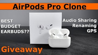 Apple AirPods Pro Master Copy/Clone Review Unboxing |Now with All  Real Features 1699Rs |100% Same🔥