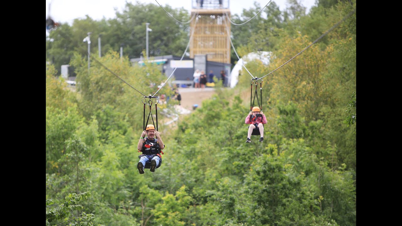 We try Ireland's only Alpine Coaster and Zipline at Colin Glen Forest