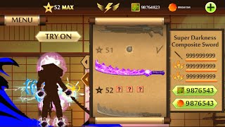 Shadow Fight 2 The Most Powerful Super Darkness Composite Sword | Lv.52 Max