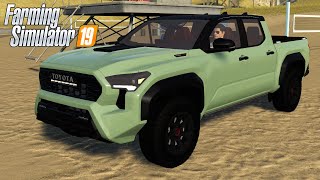 FS19 - 2022 Toyota Tundra TRD Pro - Car mod for Farming Simulator 2019 Roleplay