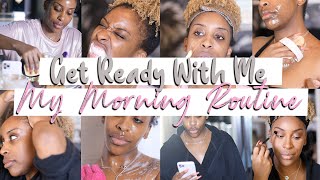 Mildly Boujie Morning Pamper Routine (With Natural Hair) | Jackie Aina