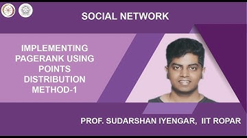 Implementing PageRank Using Points Distribution Method-1