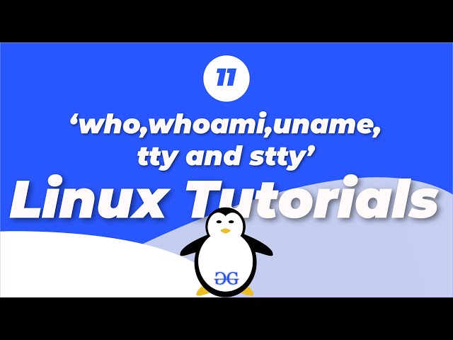 Tty Command In Linux With Examples Geeksforgeeks Tty Command In Linux With Examples Geeksforgeeks
