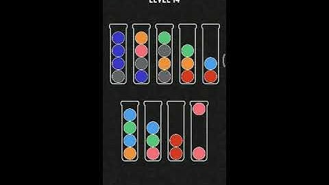 Ball Sort Puzzle - Levels 11,12,13,14,15