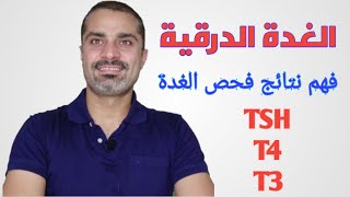 فهم نتائج فحوصات الغدة الدرقية TSH, T4,T3