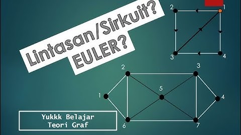 LINTASAN DAN SIRKUIT EULER (EULARIAN GRAPH)