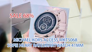 Michael Kors MKT5063 Slim Sofie Rose Gold Smart Watch  Walmartcom