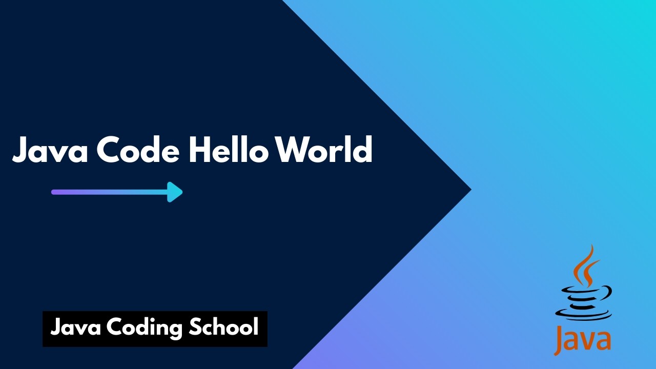 java code hello world in two different way - YouTube