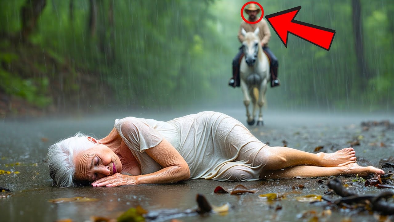 “HIJOS POR QUÉ ME DEJARON?” DIJO LA ANCIANA CON FIEBRE EN LA CARRETERA, PERO EL GRANJERO…