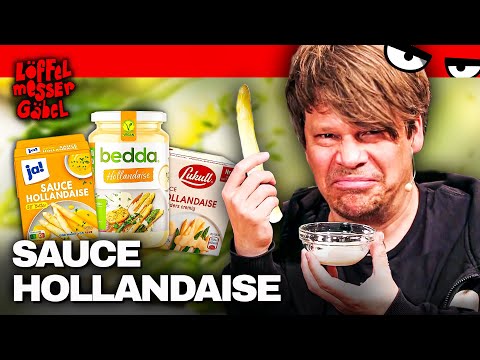 Oh du schöne Spargelzeit? SAUCE HOLLANDAISE im Test! | Löffel Messer Gäbel