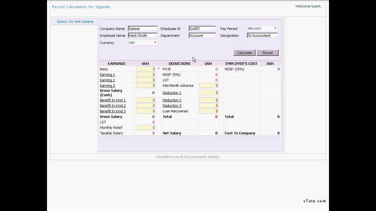 payroll calculators