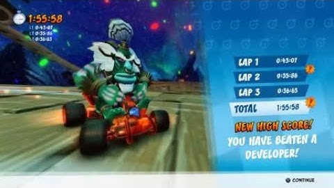 Crash™ Team Racing Nitro-Fueled - Clockwork Wumpa Developer Time Trial -  Mathieu R. Ghost