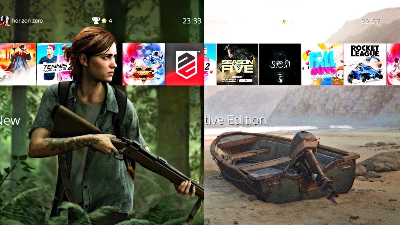 Get this stunning The Last of Us 2 dynamic PS4 theme for free