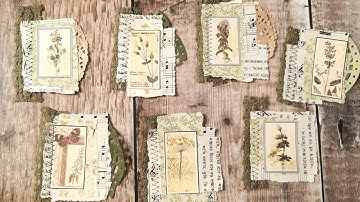 Clusters - Making Embellishments / Page Decoration - Building Up your Stash