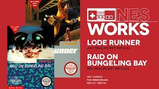 Lode Runner & Raid on Bungeling Bay retrospective: Brød wars | NES Works #050