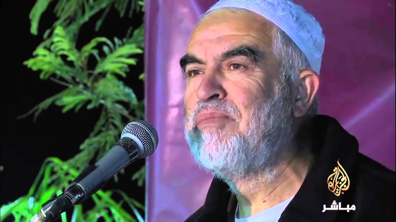 #شاهد..مشاعل  بالآلآف ضد حظر الحركة الاسلامية بالقدس