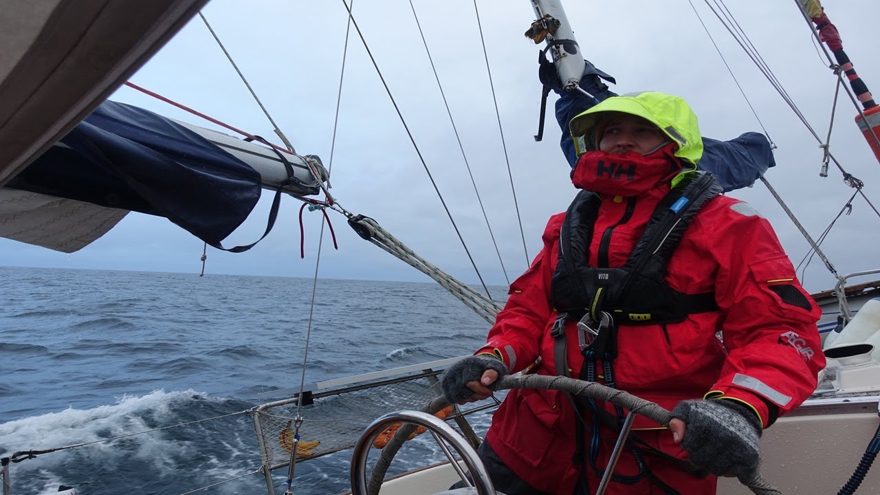 Sailing to NEWFOUNDLAND | Gale force winds hits us crossing the sea from Nova Scotia |EP 19|