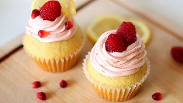 Lemon Raspberry Cupcakes Recipe